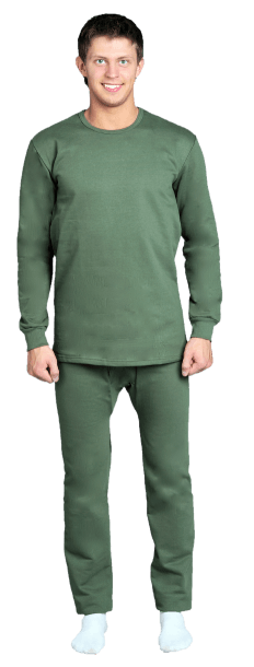 Белье нательное, трикотаж олива